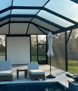 Aluminum Pool Cage enclosure builders & construction hillsborough Work 1